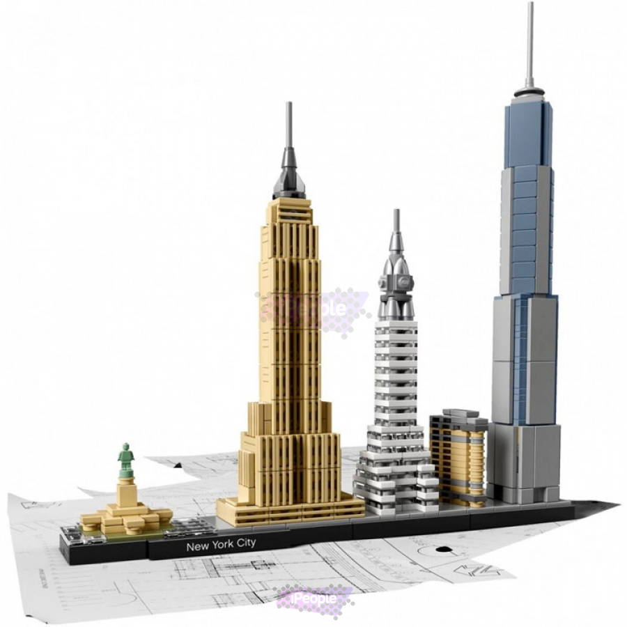 Фото Купить Конструктор LEGO Architecture 21028 Нью-Йорк по низкой цене в Москве