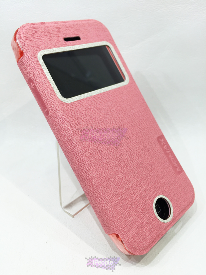 Фото Momax Flip View для iPhone 5C, Бледно-розовый