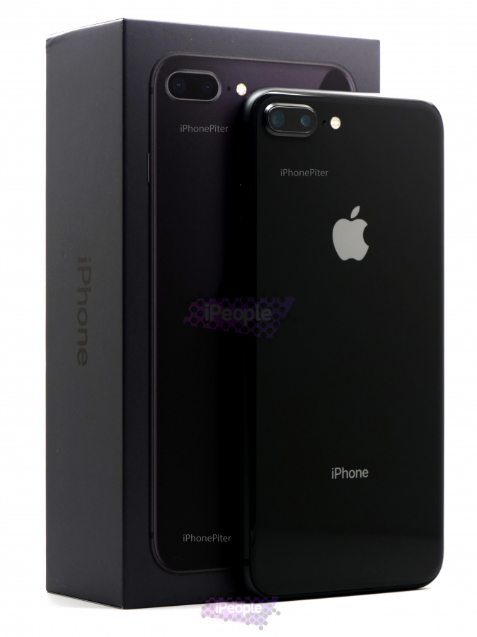 Фото Купить Apple iPhone 8 Plus 128Gb<br> Space Gray (Серый космос) по низкой цене в Москве