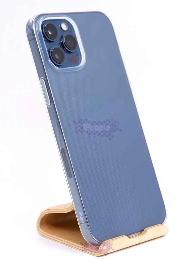 Фото Силиконовый прозрачный чехол для iPhone 12 Pro Max, Прозрачный