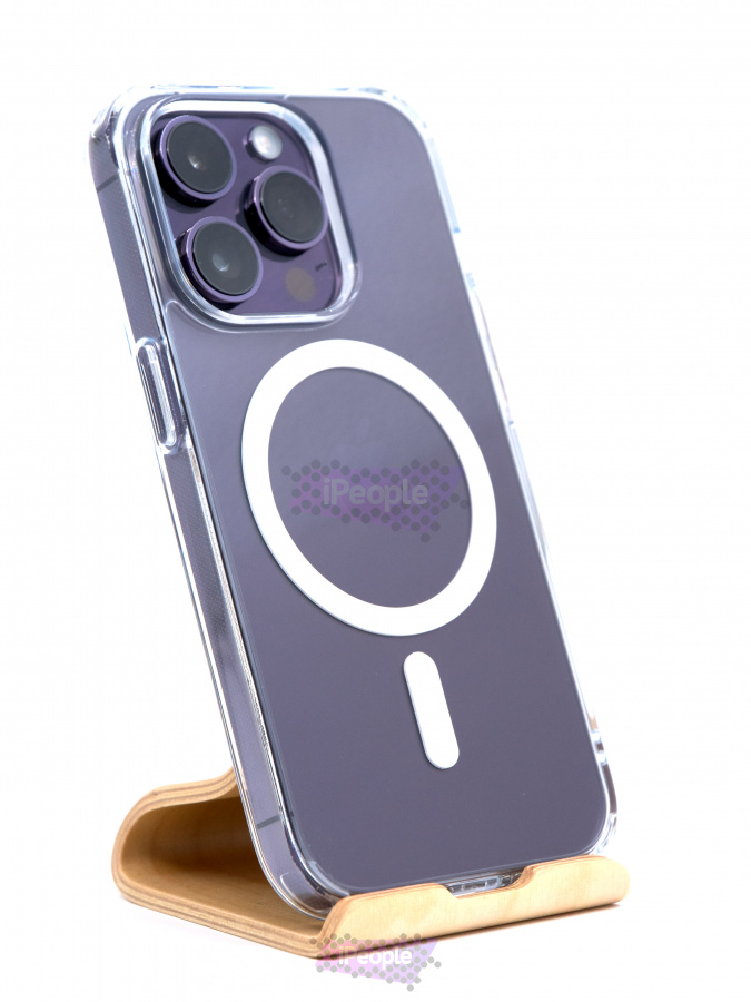 Фото Чехол Real Mag Case для iPhone 14 Pro, Прозрачный