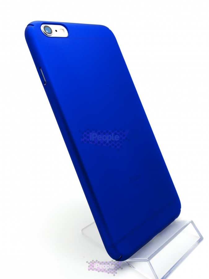 Фото Пластиковая 4D накладка для iPhone 6s Plus / 6 Plus, Синий