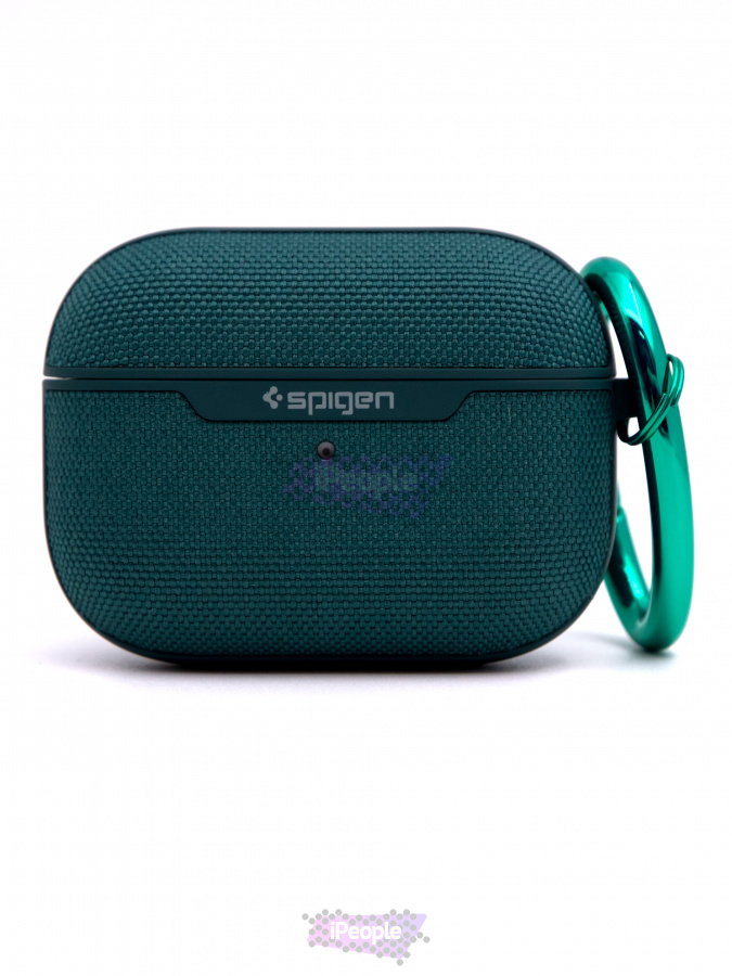 Фото Чехол Spigen Urban Fit с карабином для AirPods Pro, Зелёный