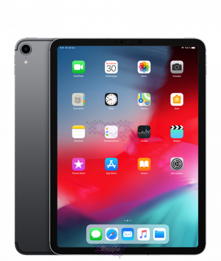 Фото Купить iPad Pro 2018 11 дюймов Wi-Fi 256Gb Space Gray (MTXQ2) по низкой цене в Москве