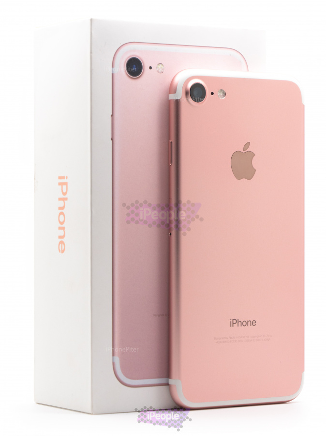 Фото Купить Apple iPhone 7 32Gb<br> Rose Gold (Розовое золото) по низкой цене в Москве