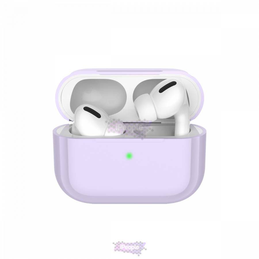 Фото Силиконовый чехол для AirPods Pro, Сиреневый