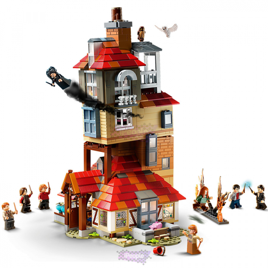 Фото Купить Конструктор LEGO Harry Potter 75980 Нападение на Нору по низкой цене в Москве