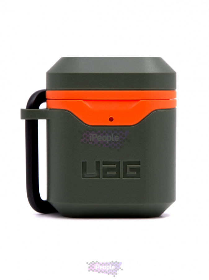 Фото Чехол UAG Standard Issue Hard с карабином для AirPods 1/2, Зелёный