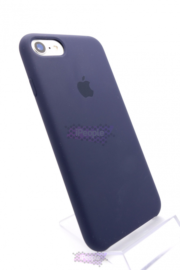 Фото Оригинальный чехол Apple iPhone 7 / 8 Silicone Case (MMWK2ZM/A), Midnight Blue, Тёмно-синий