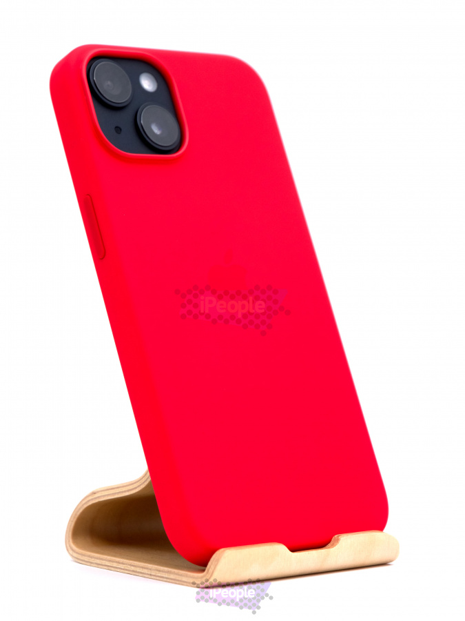 Фото Чехол Apple Silicone Case with MagSafe для iPhone 14 MPRW3, Красный