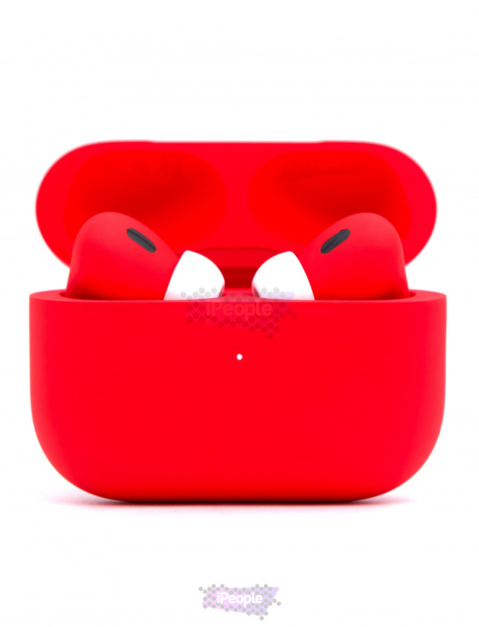 Фото Купить Беспроводные наушники Apple AirPods Pro (2-го поколения) 2022 (Красный) по низкой цене в Москве