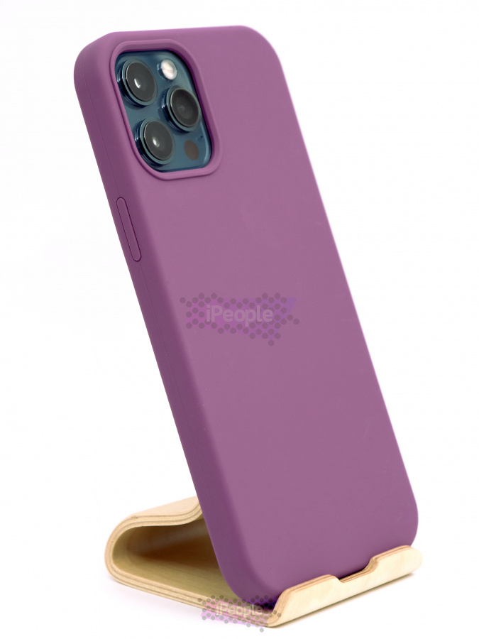 Фото Силиконовый чехол Candy для iPhone 12 Pro Max, Тёмно-бордовый