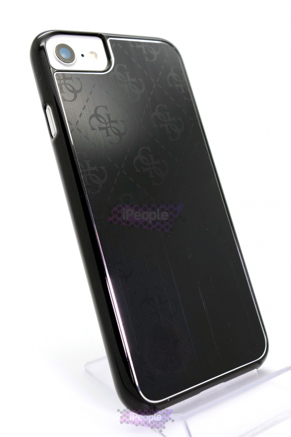 Фото Чехол Guess Aluminum Hard Case на iPhone 8 / 7, Чёрный