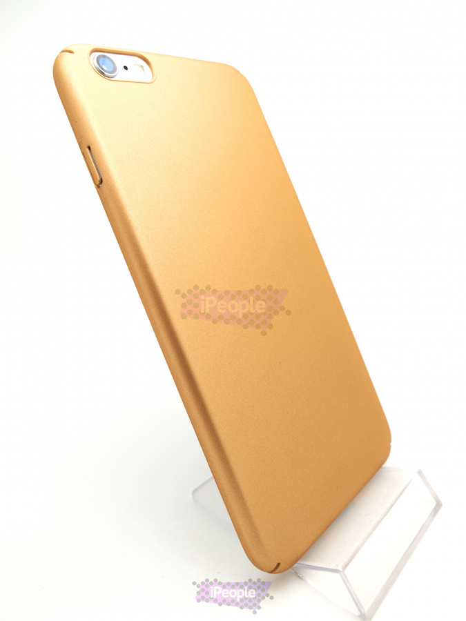Фото Пластиковая 4D накладка для iPhone 6s Plus / 6 Plus, Коричневый