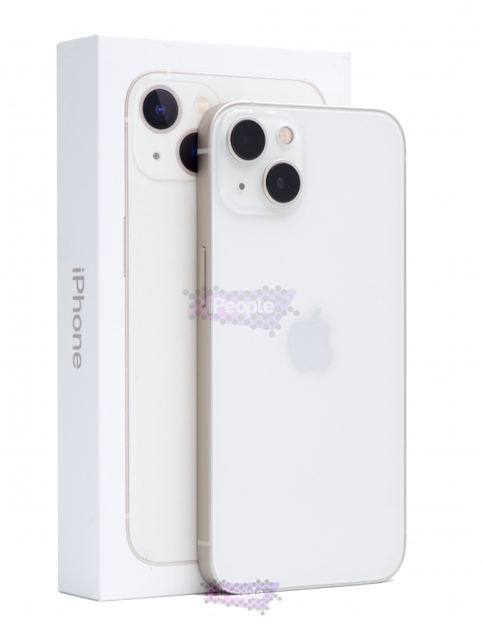 Фото Купить Apple iPhone 13 256Gb<br> Starlight (Сияющая звезда) по низкой цене в Москве