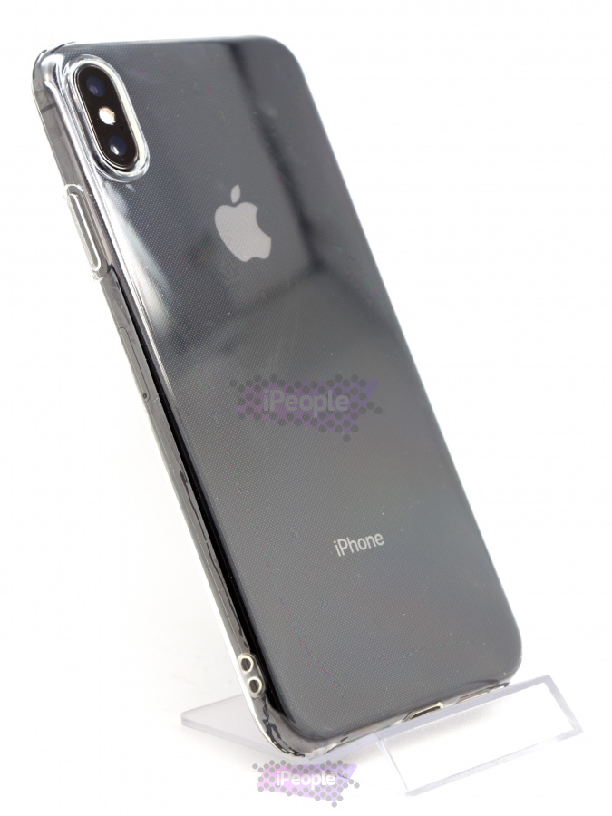 Фото Плотный силиконовый чехол WS18 для iPhone XS / X, Прозрачный
