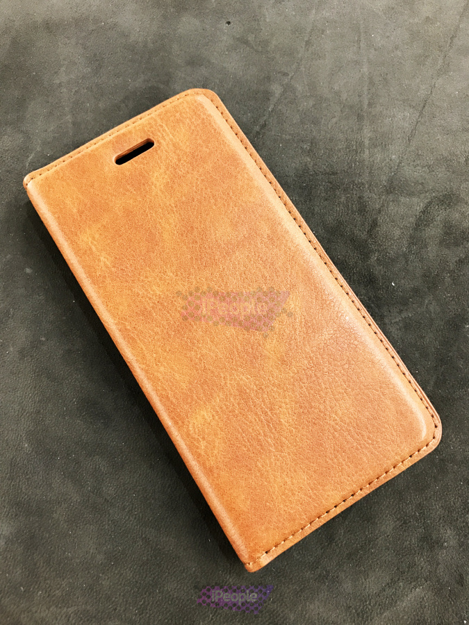 Фото Чехол-книжка для iPhone 7, Коричневый