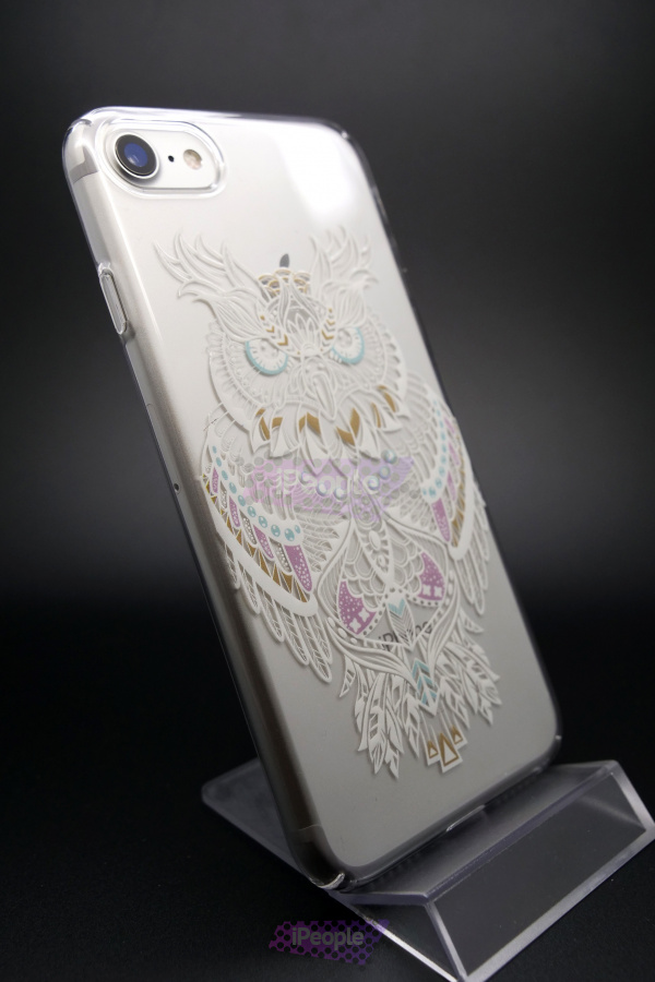 Фото Чехол Deppa ArtCase для iPhone 8 / 7, Neo Boho Сова, Прозрачный