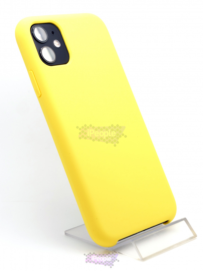 Фото Силиконовый чехол Candy для iPhone 11, Желтый