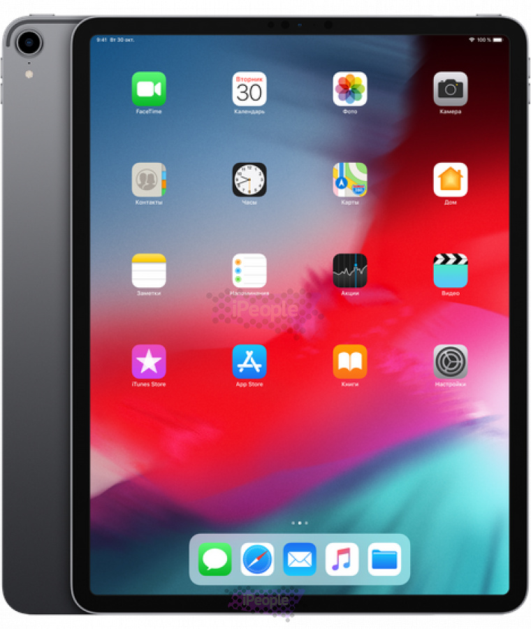 Фото Купить iPad Pro 2018 12,9 дюймов Wi-Fi 256Gb Space Gray (MTFL2) по низкой цене в Москве