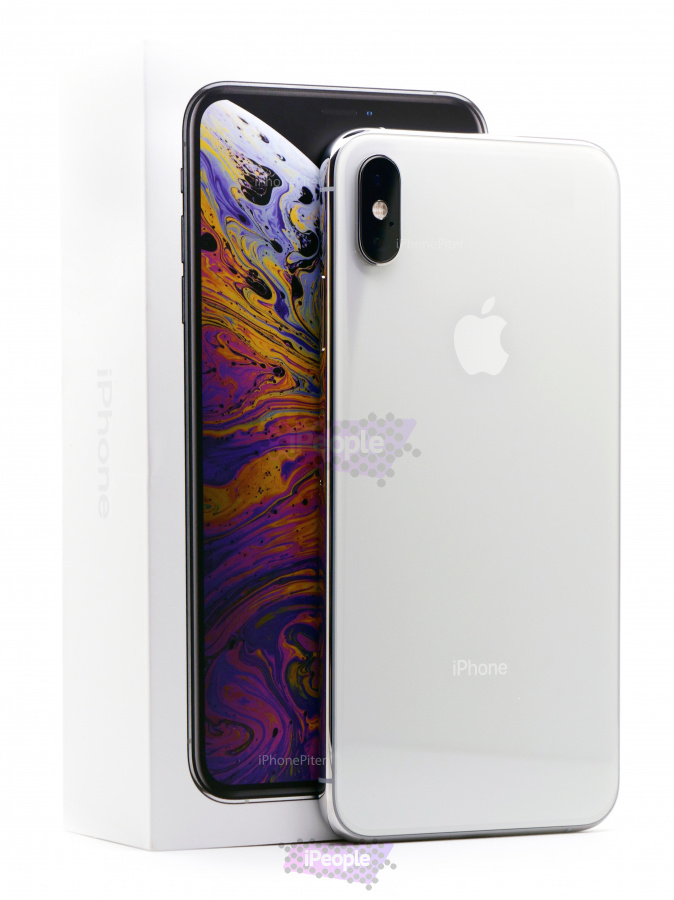 Фото Купить Apple iPhone XS Max 512Gb<br> Silver (Серебристый) по низкой цене в Москве