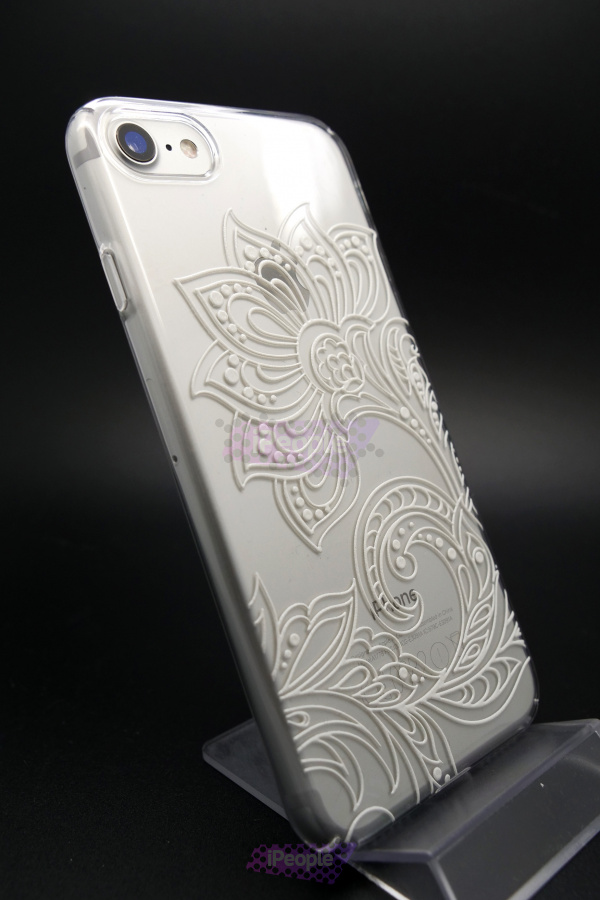 Фото Чехол Deppa ArtCase для iPhone 8 / 7, Boho Цветок, Прозрачный
