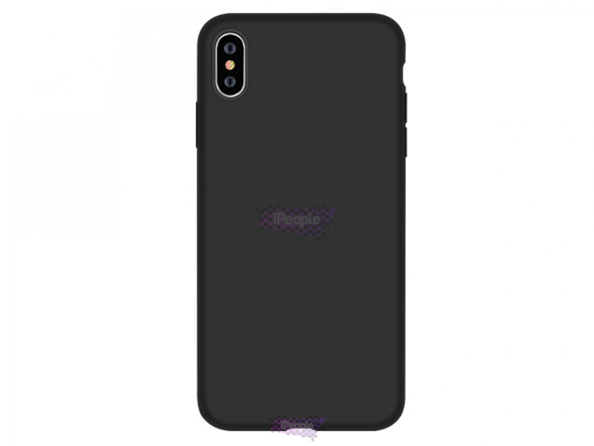 Фото Чехол-накладка Devia Nature case Silicon Case для iPhone XS Max, Чёрный
