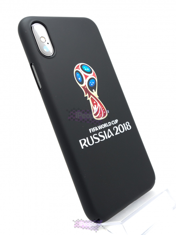 Фото Чехол Deppa FIFA World Cup 2018 для iPhone X, Чёрный