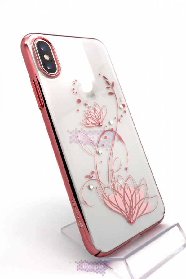 Фото Чехол Devia Lotus Case для iPhone X, Rose Gold