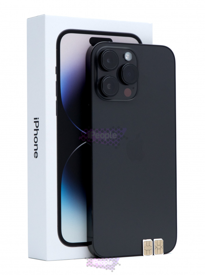 Фото Купить Apple iPhone 14 Pro Max 1Tb <br> Space Black (Космический черный) Nano-Sim + Nano-Sim по низкой цене в Москве