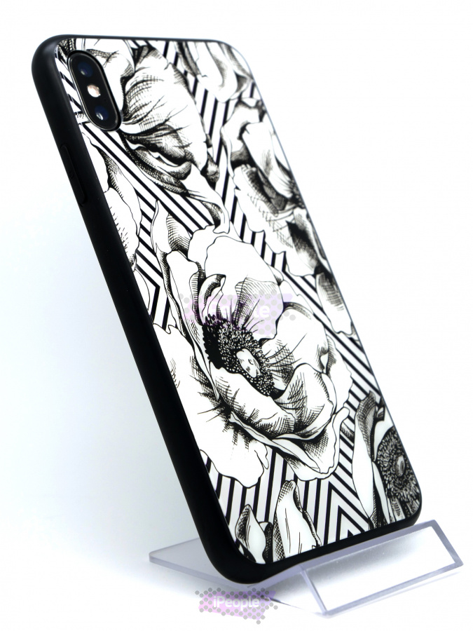 Фото Чехол Deppa Glass Case для iPhone XS Max, Белый