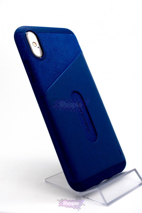 Фото Чехол Baseus Card Pocket Case для iPhone X, Синий