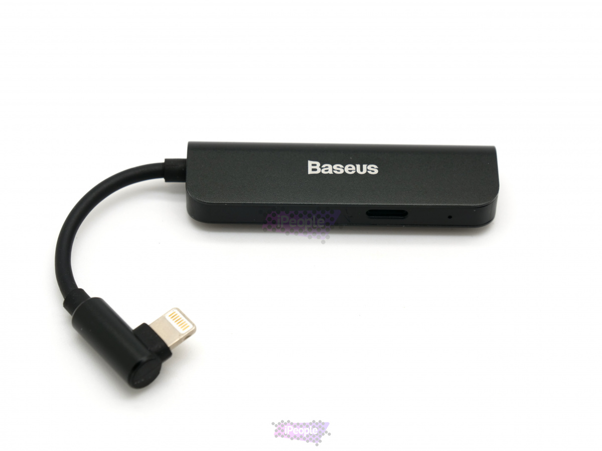 Фото Переходник Baseus L50S для iPhone, Чёрный
