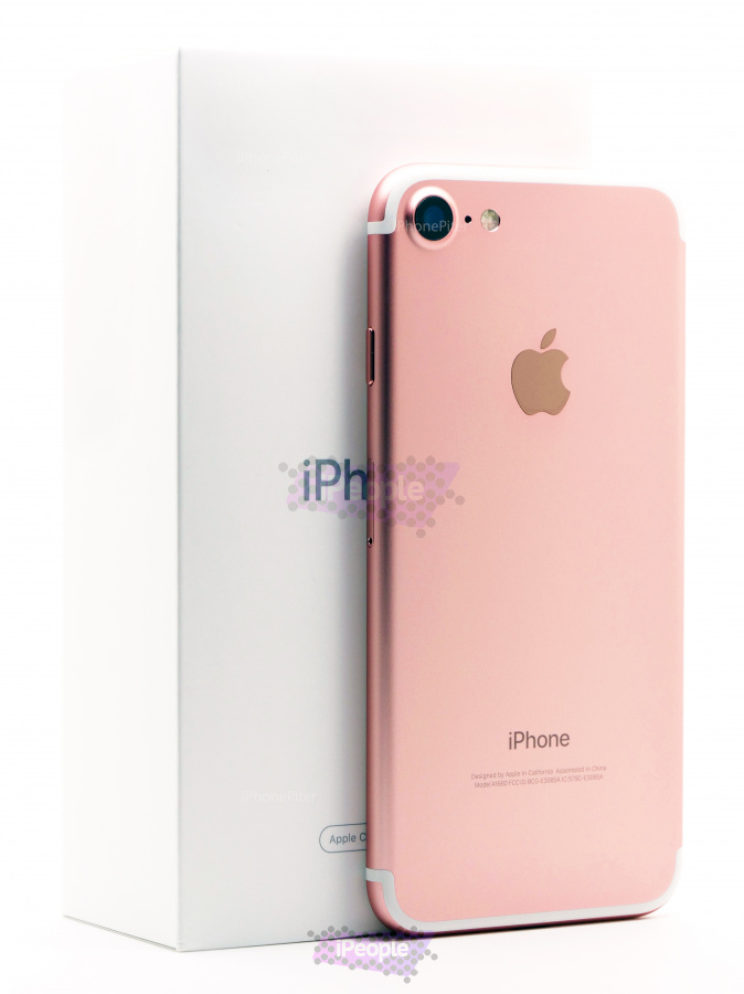 Фото Купить Apple iPhone 7 256Gb<br> Rose Gold (Розовое золото), официально восстановленный Apple по низкой цене в Москве