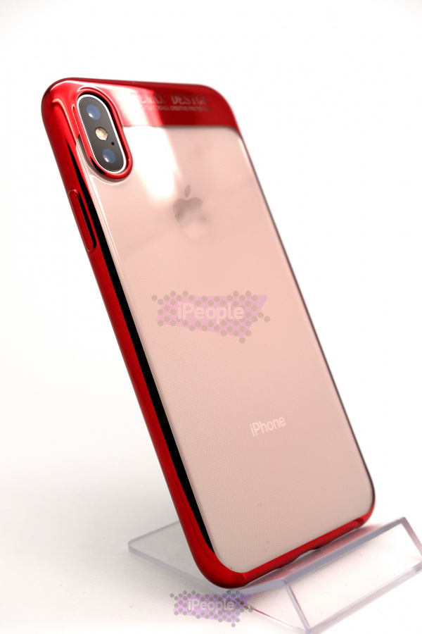 Фото Чехол Remax Modl Series для iPhone X, Красный
