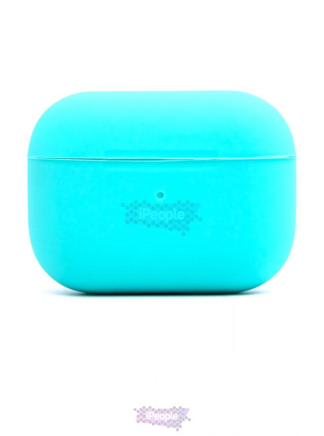 Фото Чехол AirPods Pro Silicon Case Бирюзовый, Coast Blue, Бирюзовый