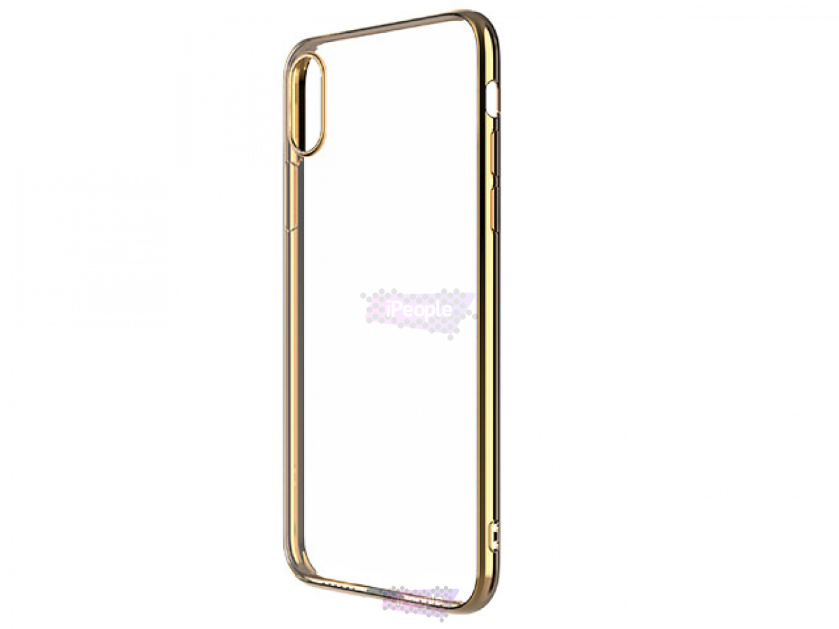 Фото Чехол Devia Glitter Soft case для Apple iPhone XR, Золотой