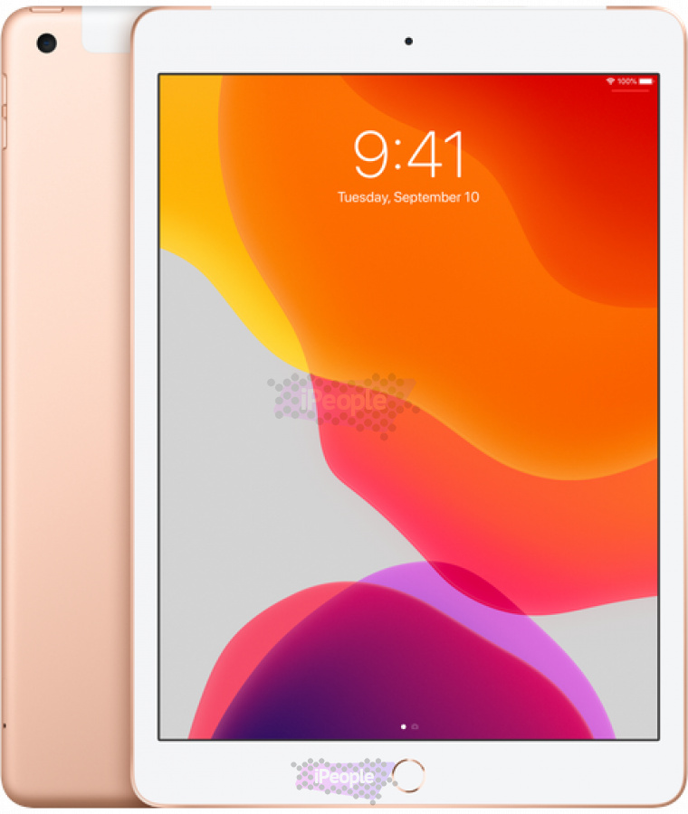 Фото Купить Apple iPad 2019 10,2 дюйма Wi-Fi + Cellular 128gb Gold (MW6G2)