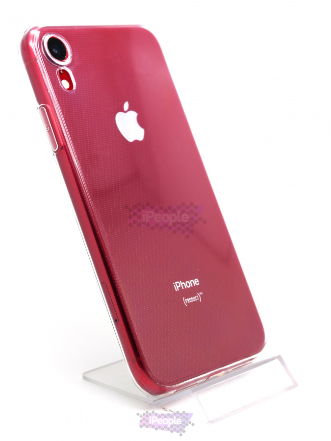 Фото Ультратонкий силиконовый чехол Brauffen с защитой камеры для iPhone XR, Прозрачный