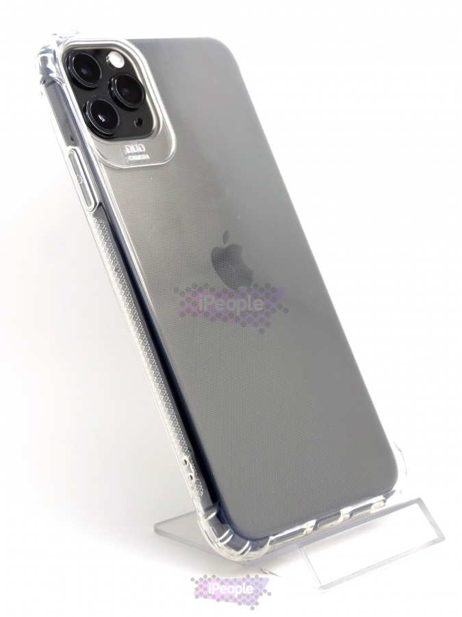 Фото Силиконовый чехол с защитой углов для iPhone 11 Pro Max, Прозрачный