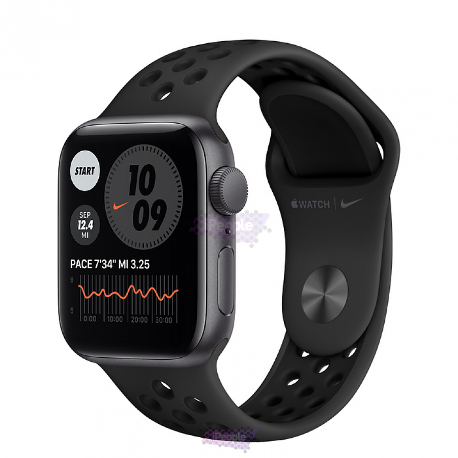 Фото Купить Apple Watch SE (MYYF2) <br>40 мм, спортивный ремешок Nike по низкой цене в Москве