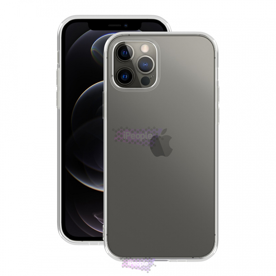 Фото Чехол Gel для Apple iPhone 12/12 Pro, Прозрачный