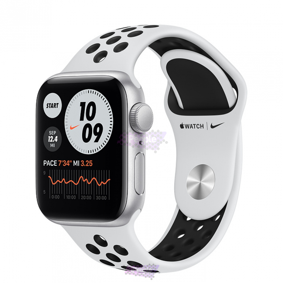 Фото Купить Apple Watch SE (MYYD2) <br>40 мм, спортивный ремешок Nike по низкой цене в Москве
