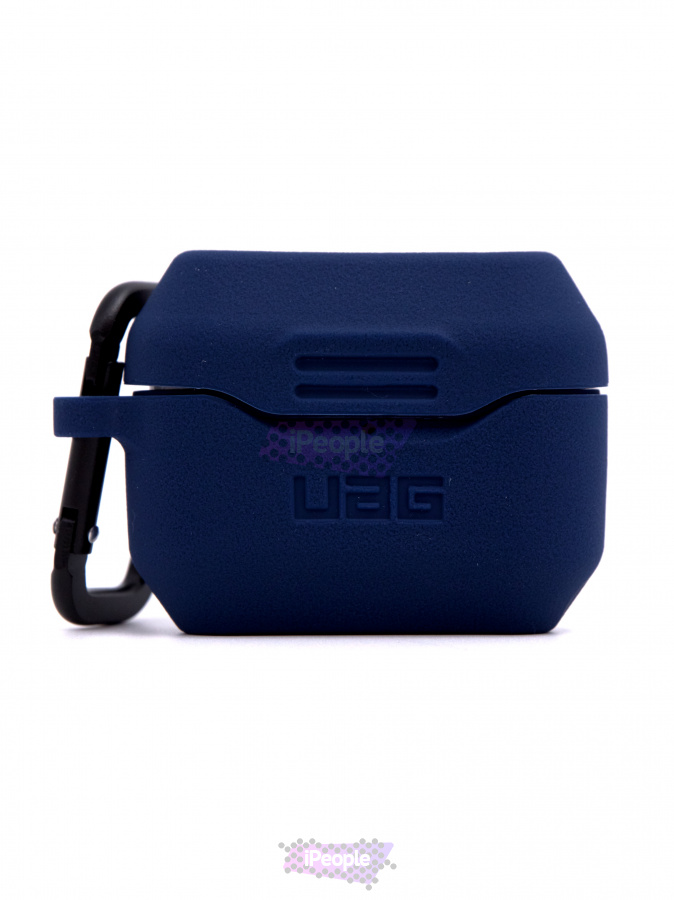 Фото Чехол UAG Standard Issue Silicone с карабином для AirPods Pro, Тёмно-синий