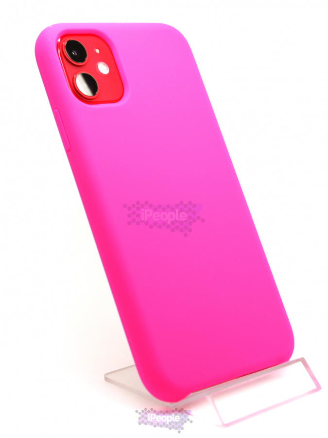 Фото Силиконовый чехол Candy для iPhone 11, Розовый
