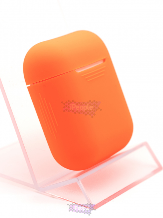 Фото Силиконовый чехол Deppa AirPods Case 1.4мм, Оранжевый