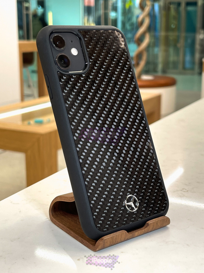 Фото Чехол Mercedes для iPhone 11, Чёрный