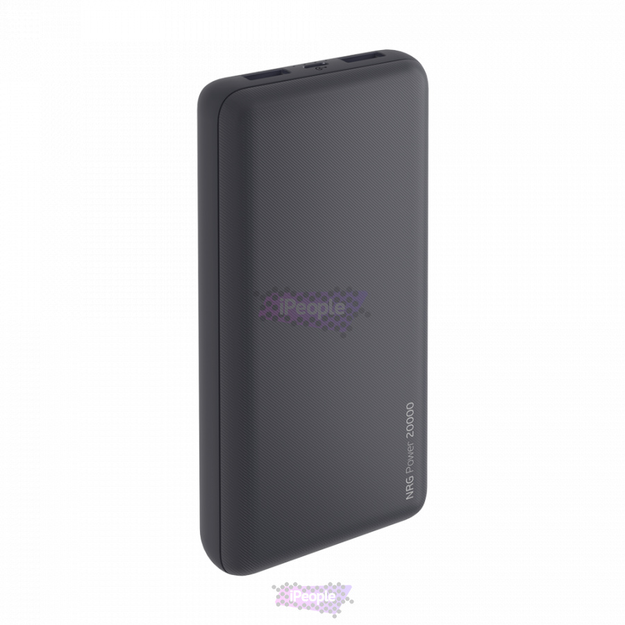 Фото Внешний аккумулятор NRG Power 20000 mAh, 2.1A, 2xUSB, Чёрный