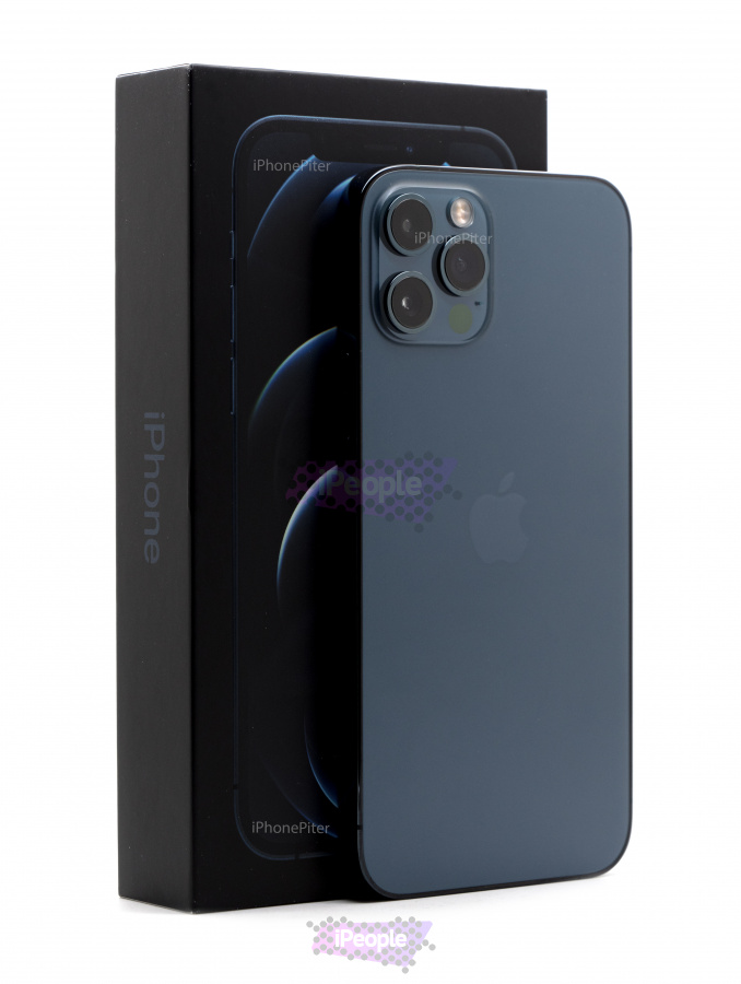 Фото Купить Apple iPhone 12 Pro 512Gb<br> Pacific Blue (Тихоокеанский синий) Япония по низкой цене в Москве