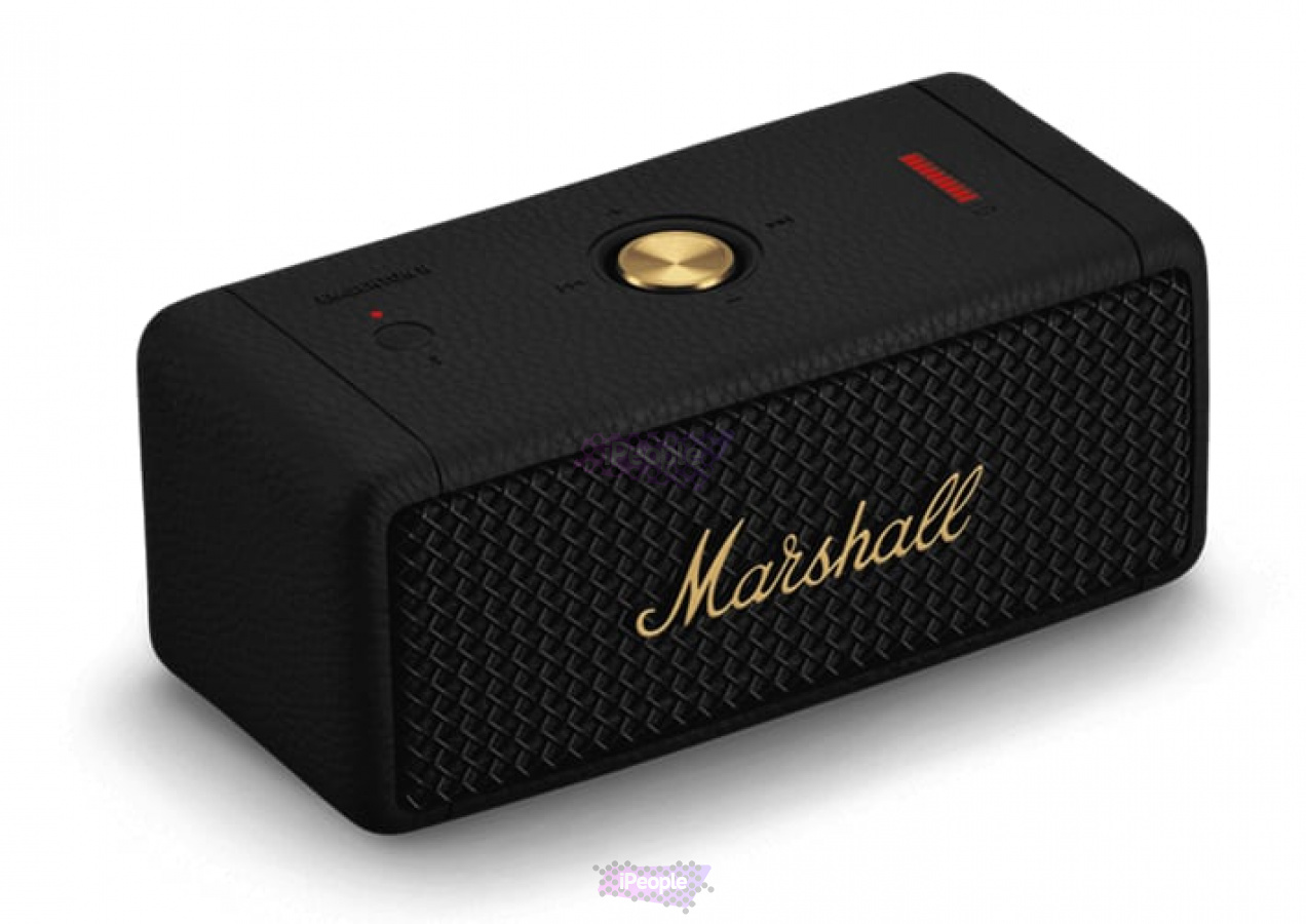 Фото Marshall Emberton 2 Black & Brass, Чёрный
